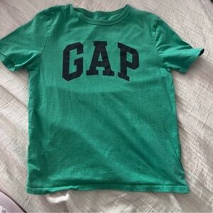 GAP Kids Emerald Green Tee with Black Logo